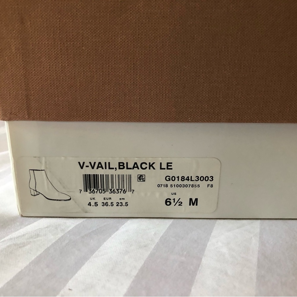 NIB Bia Spiga Black leather Vail Bootie - Picture 5 of 5